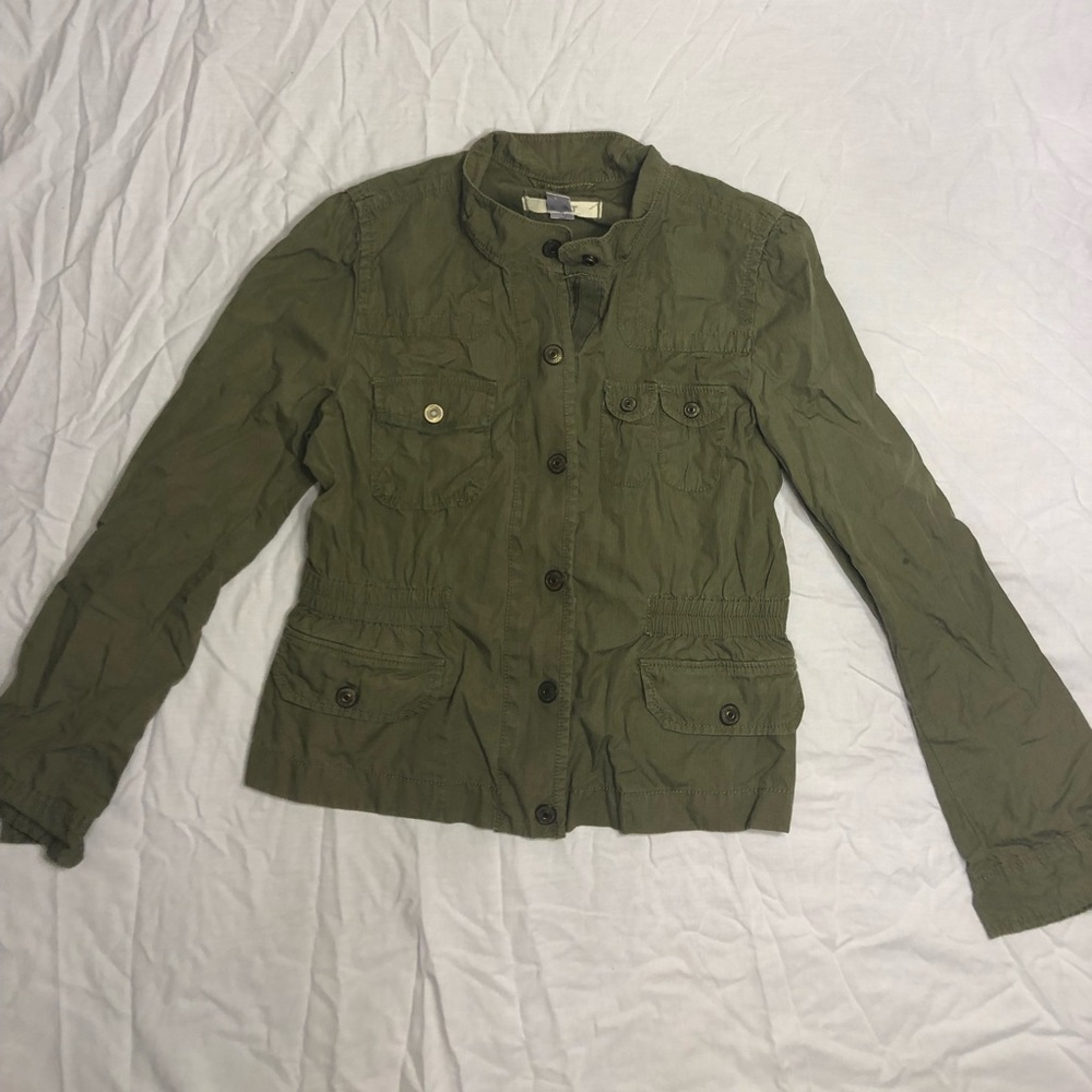 Anne Taylor Loft Shirt Jacket Sz M